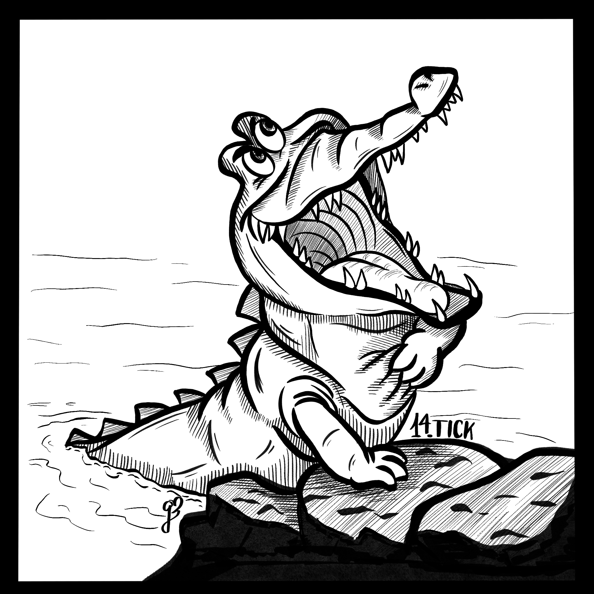 Inktober Day 14 Illustration